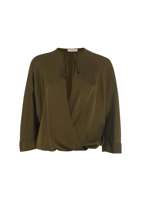 blusa incrociata Manila Grace | C121VUMA339